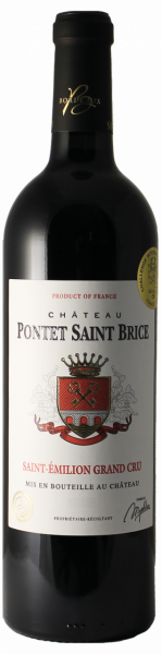 2018er Chateau Pontet Saint Brice Grand Cru Saint Emilion Bordeaux