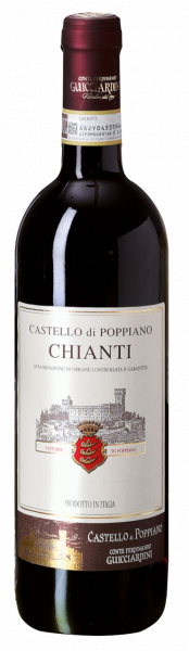 2021er Chianti Toscana DOCG Schlossabfüllung Castello di Poppiano