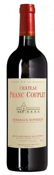 2020er Chateau Franc Couplet AOC Bordeaux Superieur