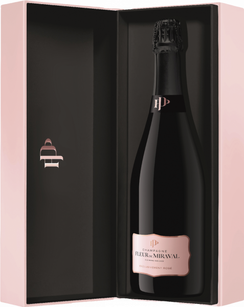 Champagne Fleur de Miraval Brut Exclusivement Rose ERs Le Mesnil-sur-Ogere