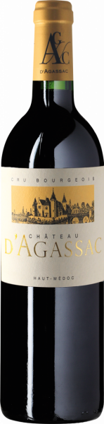2017er Chateau D `Agassac Bru Bourgeois AOC Haut Medoc Bordeaux