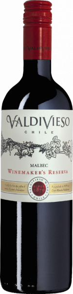 2021er Malbec Winemaker`s Reserva Valle de Curico Vina Valdivieso Chile